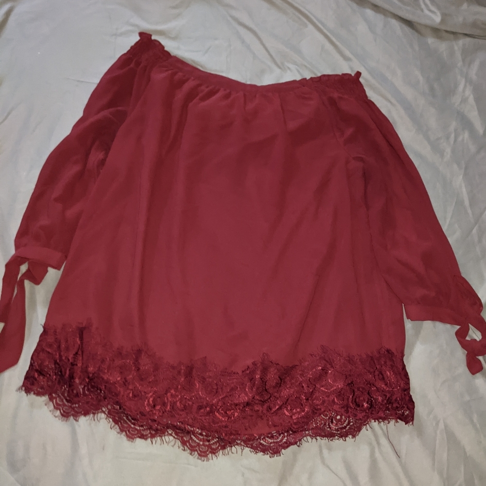 Red Blouse